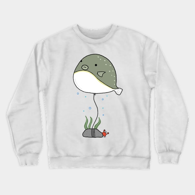 Blowfish Balloon Crewneck Sweatshirt by Marinaaa010